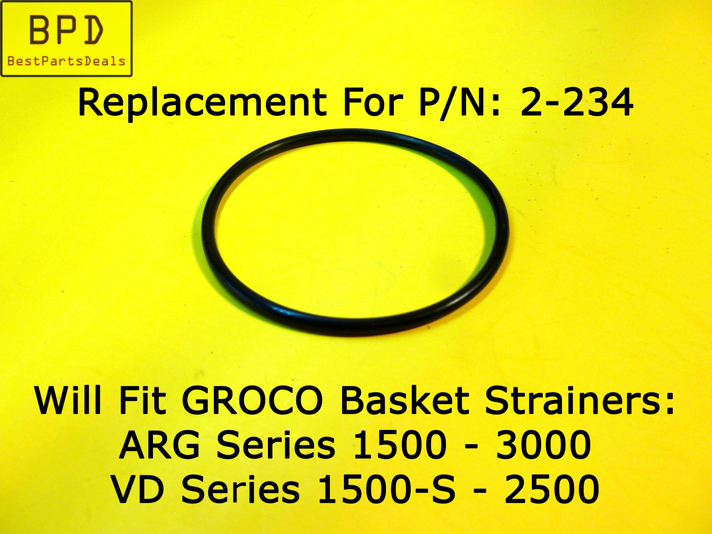 Groco Arg Series 1500 3000 Raw Water Strainers O Ring Seal Gasket 2 234 Ebay