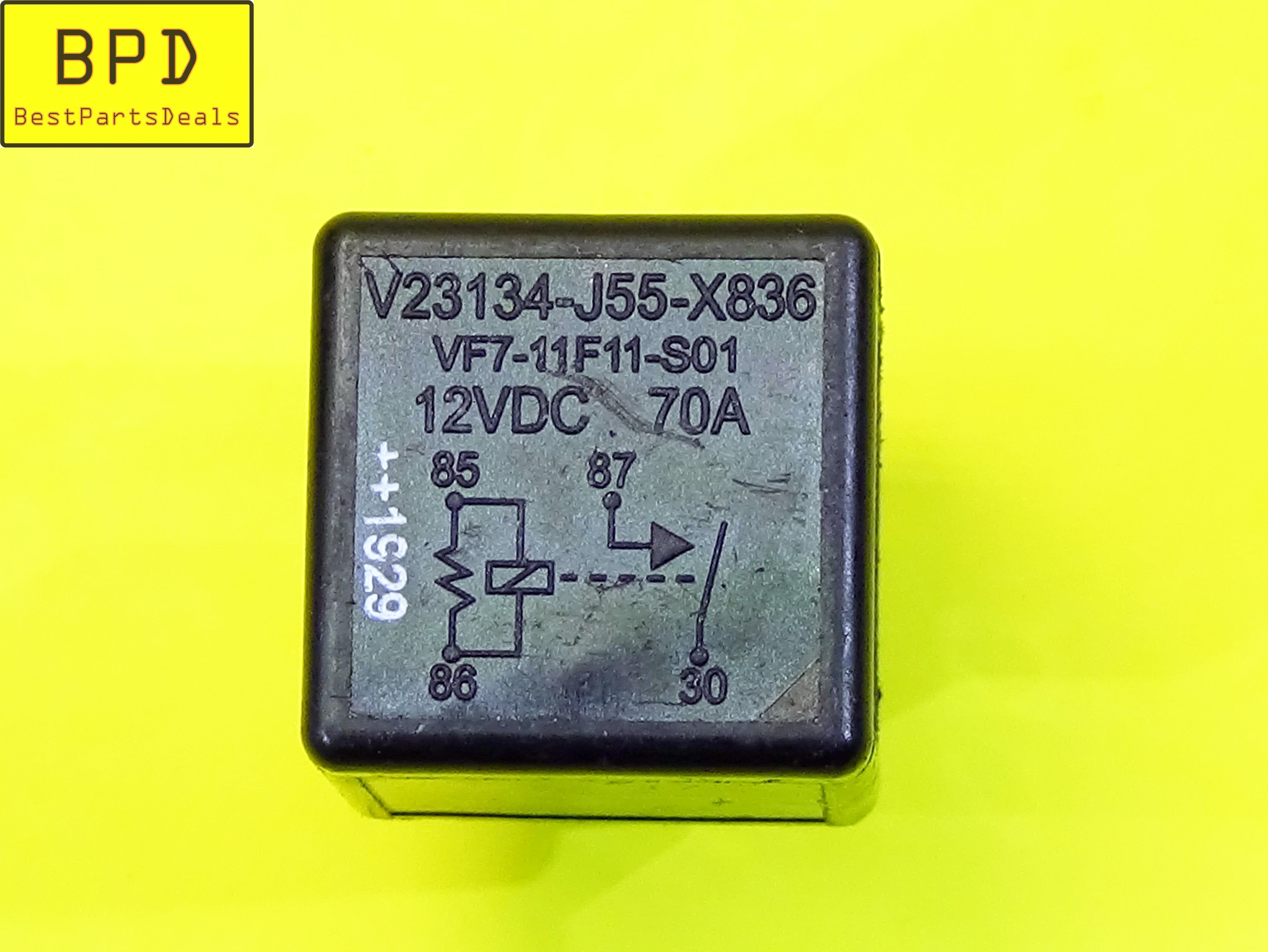 Genuine TYCO 4 Prong Heavy Duty Relay 12V 70A V23134-J52