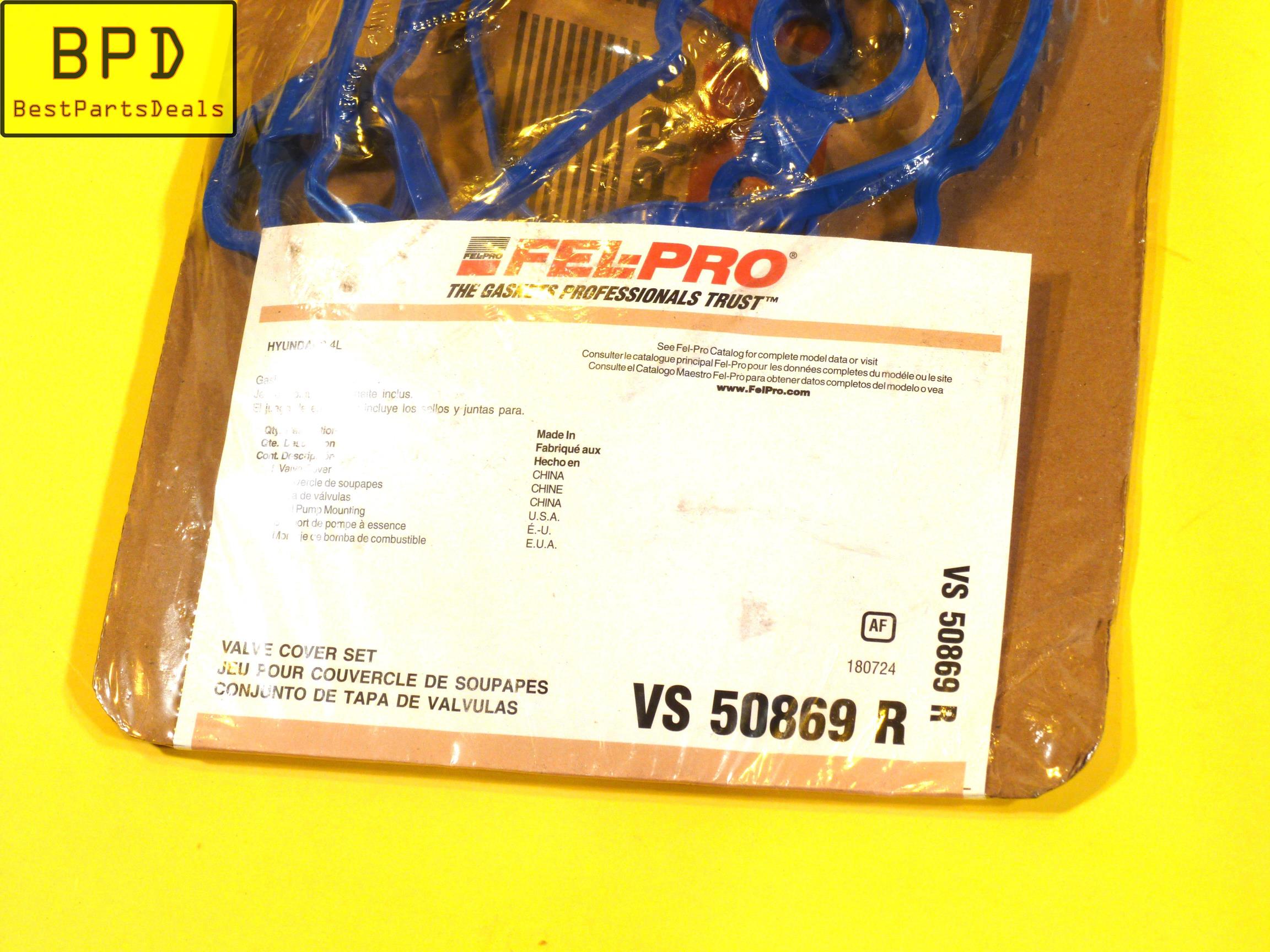 Engine Valve Cover Gasket Set Fel Pro Vs R Ebay